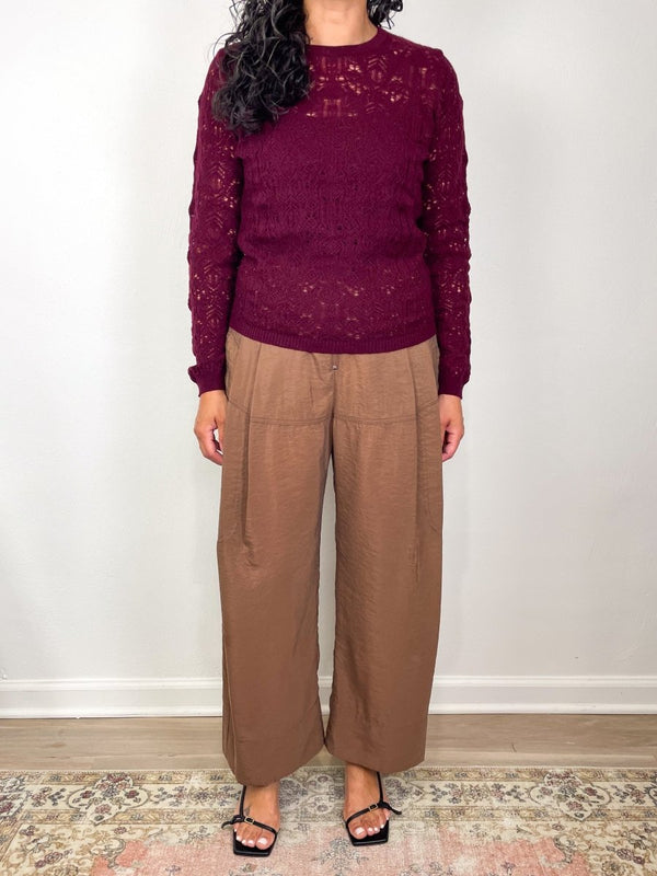 Rd Sweater in Sloe Gin - The Shoe Hive