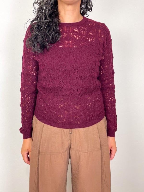 Rd Sweater in Sloe Gin - The Shoe Hive
