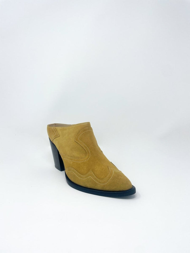 Reba in Hazel Suede - The Shoe Hive