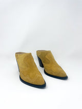 Reba in Hazel Suede - The Shoe Hive