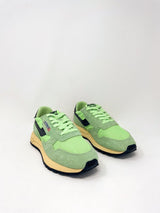 Reelwind Low in Pistachio/Black Suede Net - The Shoe Hive