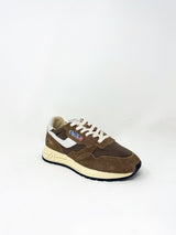 Reelwind Low Sneakers in Suede & Nylon White/Tundra - The Shoe Hive