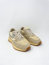 Reelwind Low Sneakers in Suede Snake/Ecru/Rock - The Shoe Hive