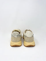 Reelwind Low Sneakers in Suede Snake/Ecru/Rock - The Shoe Hive