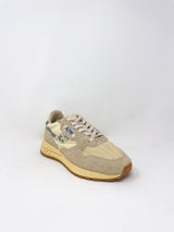 Reelwind Low Sneakers in Suede Snake/Ecru/Rock - The Shoe Hive