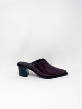 Rene Mule in Chestnut - The Shoe Hive