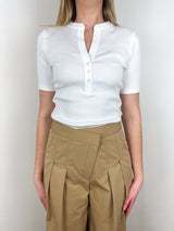 Reubian Top in White - The Shoe Hive