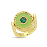 Reversible Island Coin Ring - The Shoe Hive