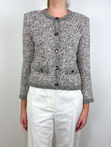 Rexton Cardigan in Dove Multi - The Shoe Hive