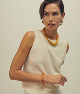 Ridge Cuff in Honey - The Shoe Hive