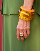 Ridge Cuff in Marigold - The Shoe Hive