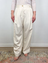 Robbia Pant in Ivory - The Shoe Hive
