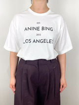 Rudy Tee Anine Bing in Ivory - The Shoe Hive
