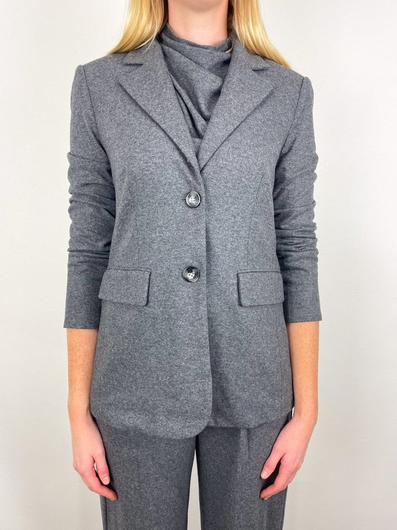 Ryanne Jacket in Medium Heather Grey - The Shoe Hive