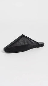 Saanvi in Black Mesh - The Shoe Hive