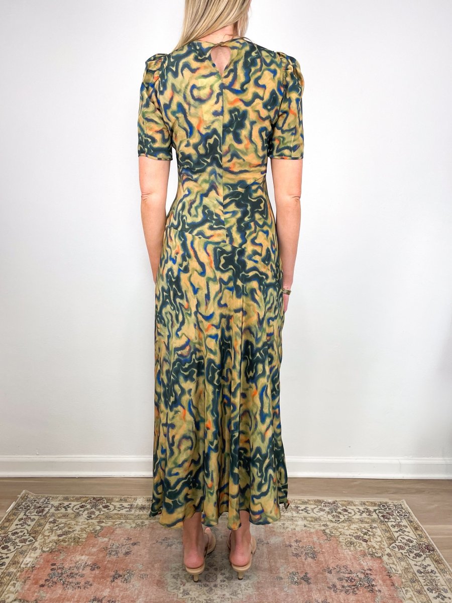 white christmas dresses Ulla Johnson Elena Top Rainforest Rain main image 0