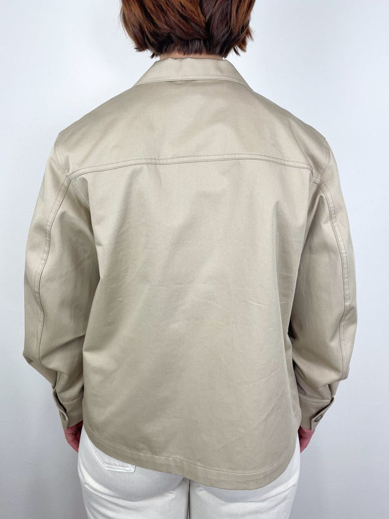 Sawyer Shirt Jacket in Oatmeal - The Shoe Hive