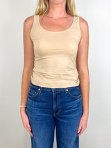 Scoop Tank in Nude - The Shoe Hive