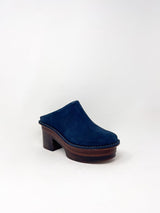 Sesely Clog in Dark Indigo - The Shoe Hive