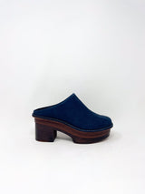 Sesely Clog in Dark Indigo - The Shoe Hive