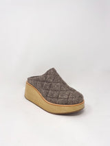 Sesley Rocking Mule in Grey Melange - The Shoe Hive