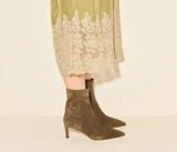 Shaina in Moss Suede - The Shoe Hive
