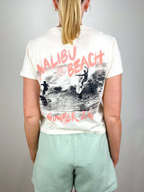 Shelley Tee Surfer in Washed Buttercream - The Shoe Hive