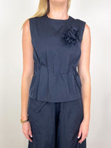 Shirt in Navy - The Shoe Hive