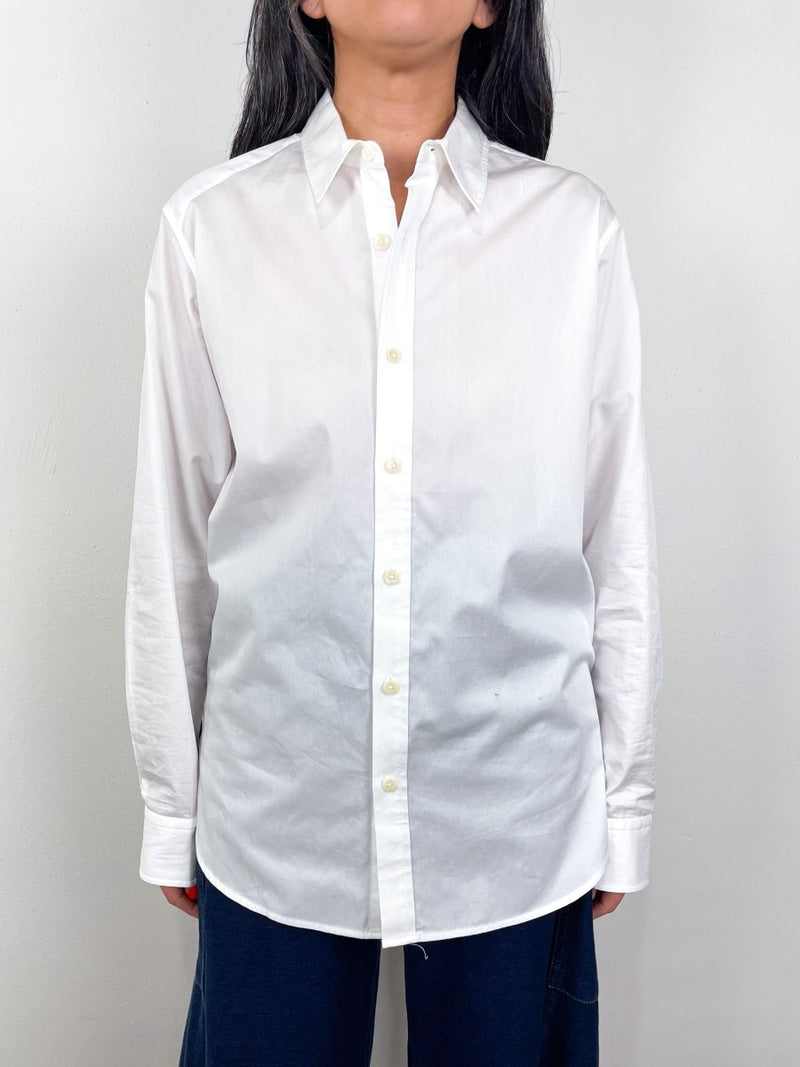 Shirting Charlie Men's Slim Shirt in White - The Shoe Hive