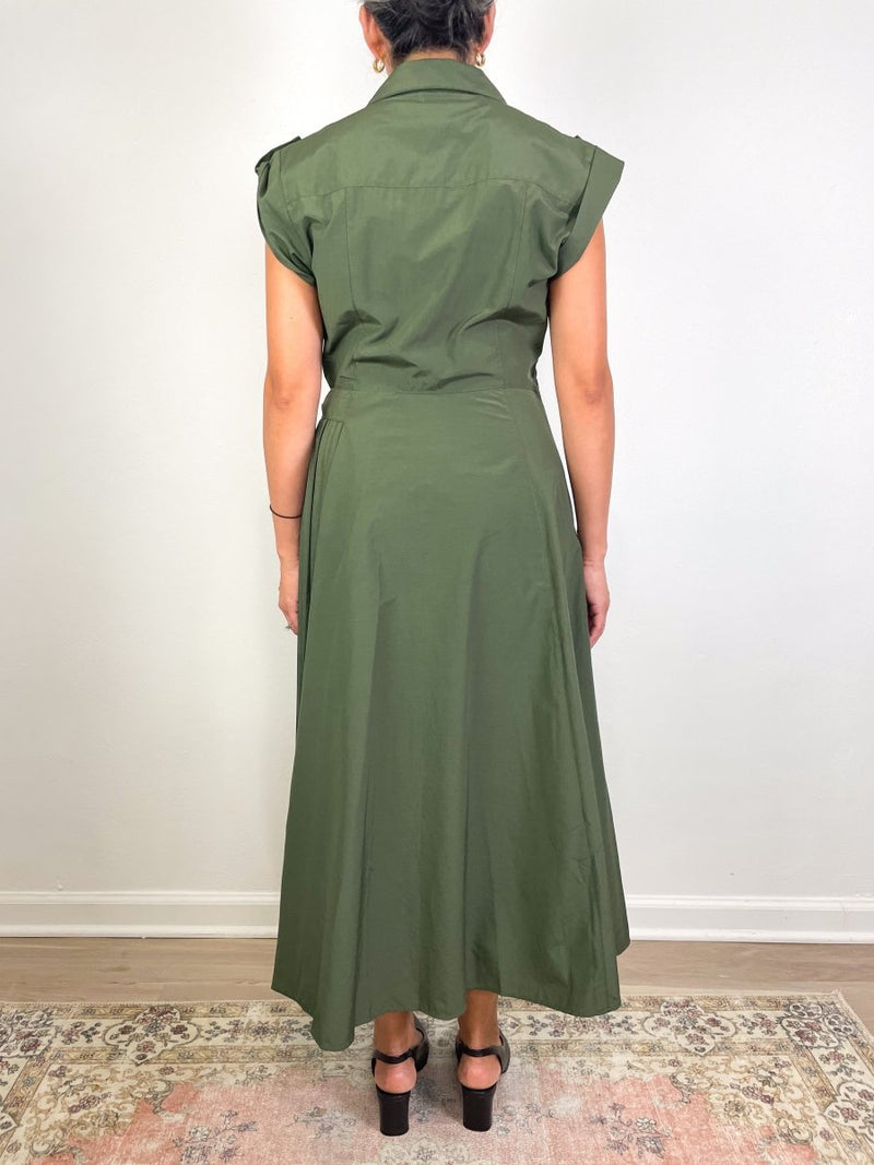 Shivonley Dress in Army - The Shoe Hive