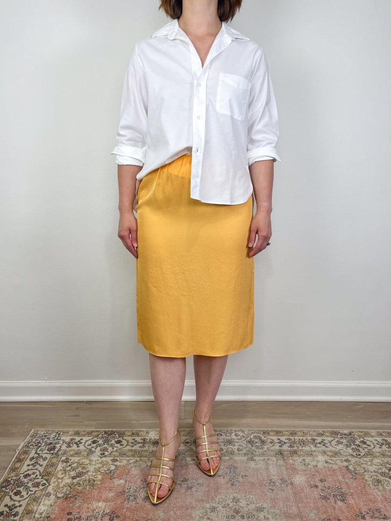 Silvio Untuckable Button Up Shirt in White - The Shoe Hive