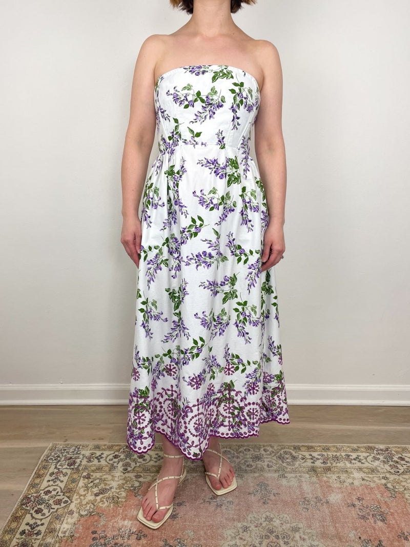 Simona Dress in Violet - The Shoe Hive