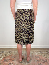 Skirt in Brown Olive - The Shoe Hive