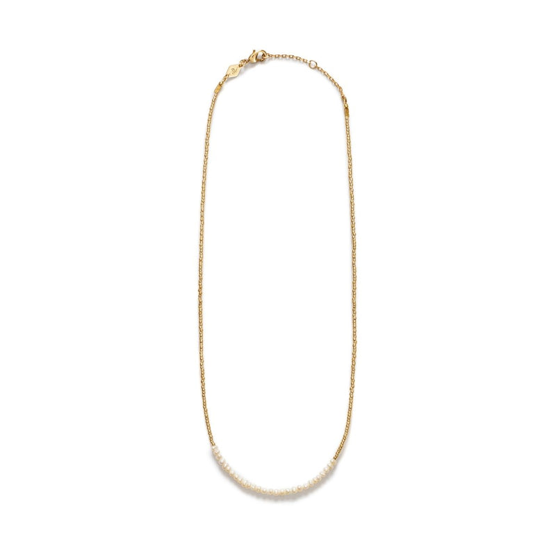 Slim Pearly Necklace - The Shoe Hive