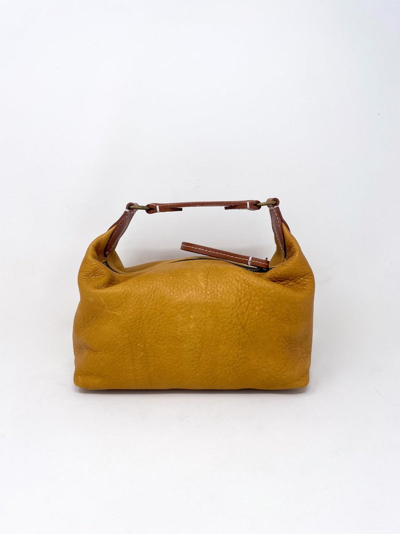 Small Maurice Hobo Heritage Broken In Leather in Tan - The Shoe Hive