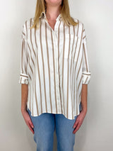 Something Borrowed in White/Khaki - The Shoe Hive