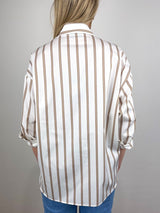 Something Borrowed in White/Khaki - The Shoe Hive