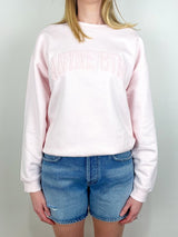 Spencer Sweatshirt in Powder Pink - The Shoe Hive