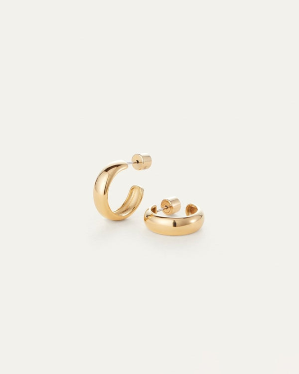 Staple Hoops Small - The Shoe Hive