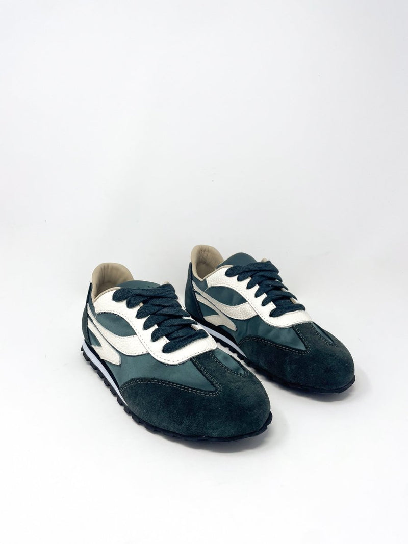 Stevie Sneaker in Dark Juniper - The Shoe Hive