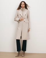 Stryder Dickey Coat in Oyster Melange - The Shoe Hive