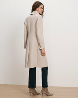 Stryder Dickey Coat in Oyster Melange - The Shoe Hive