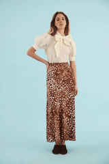 Suki Skirt in Dappled Doe - The Shoe Hive