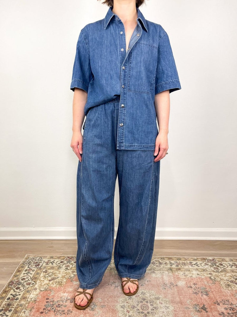 Summer Denim Classic Wash Winslow Pant in Classic Blue - The Shoe Hive