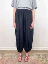 Summer Nylon Zeppelin Pant in Black - The Shoe Hive