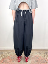 Summer Nylon Zeppelin Pant in Black - The Shoe Hive