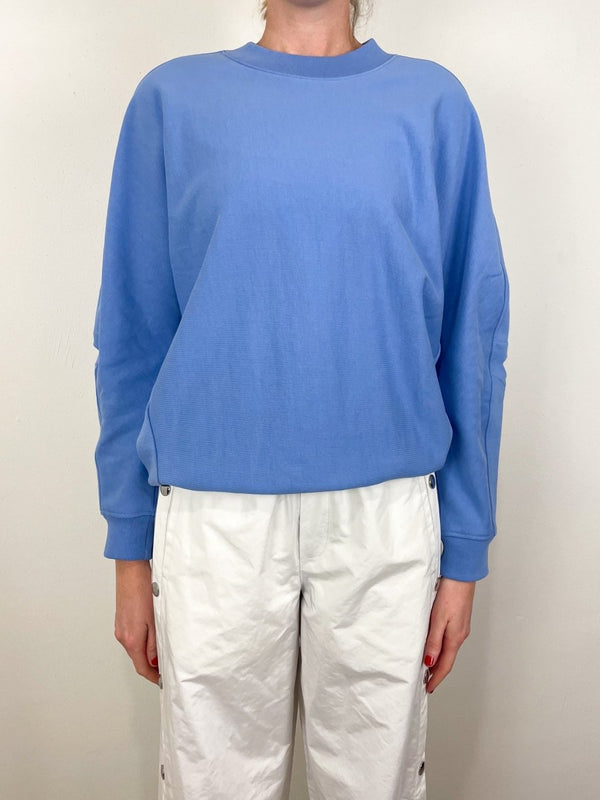 Sweatshirt Program Cocoon Crewneck in Light Blue - The Shoe Hive
