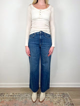 Sweets Long Sleeve Tee in Bone - The Shoe Hive