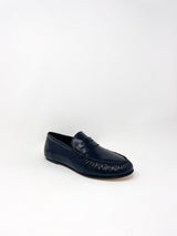 Sydney in Black Crinkle Calf - The Shoe Hive