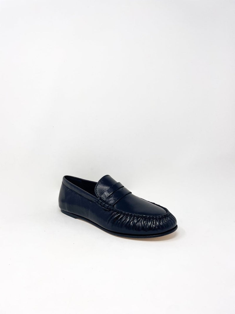 Sydney in Black Crinkle Calf - The Shoe Hive
